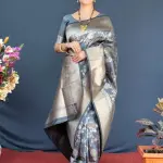  Embellished Jacquard Designer Banarasi silk Saree