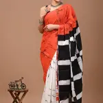 Women's PURE COTTON Saree