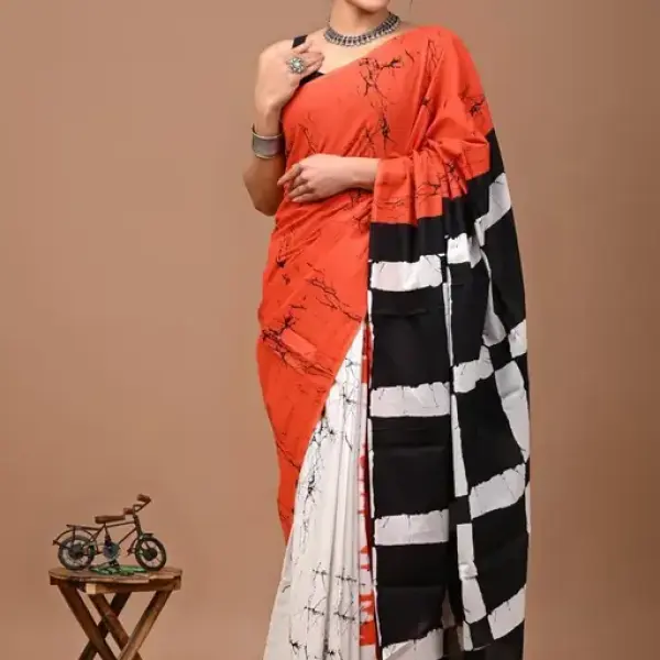Women's PURE COTTON Saree