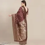  Banarasi Traditional Design Silk Blend Saree