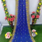 Full Stone Handwork Beautifull Saree