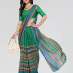  Daily Wear - Printed - Georgette Saree
