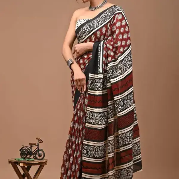 Women's PURE COTTON Saree