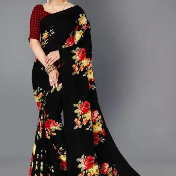  Fashion Daily Wear georgette Saree