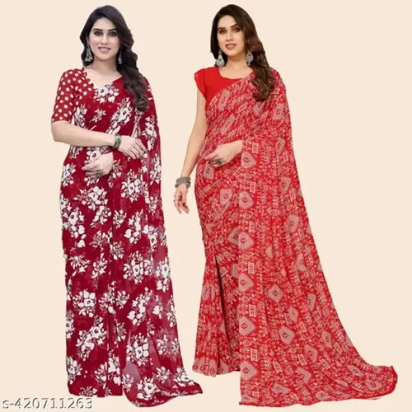  Radhya Saree daily wear printed georgette saree