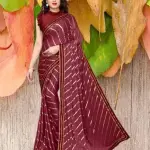 Women's lehriya saree