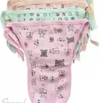 New born Baby Nappy (Langot), Hosiery Soft Cloth Material Nappies/Langot/Diapers Multicolor) for 0-6month, Random Print 06 Pcs