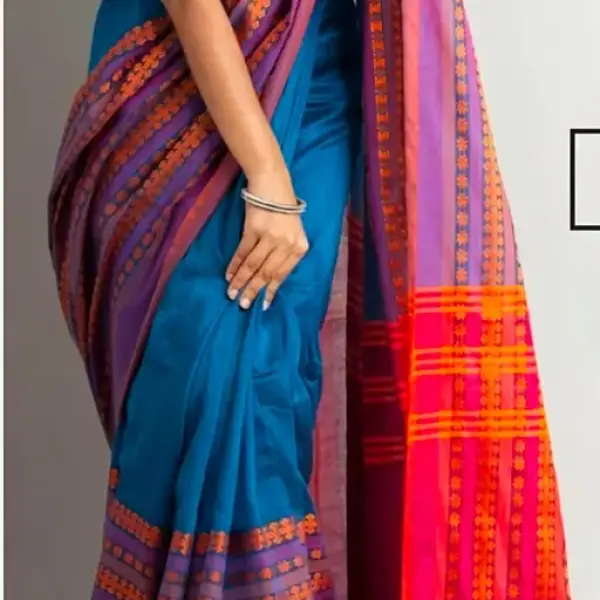Women's cotton saree