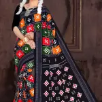 Pure cotton Sambalpuri printed saree