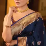  Banarasi Lichi Silk Jecqurd Saree