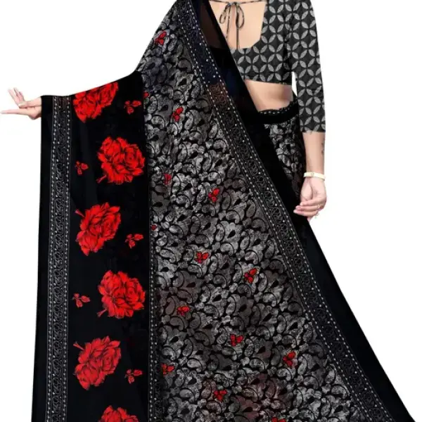 LEELAVATI Georgette Printed Daily / Party & Festive Wear