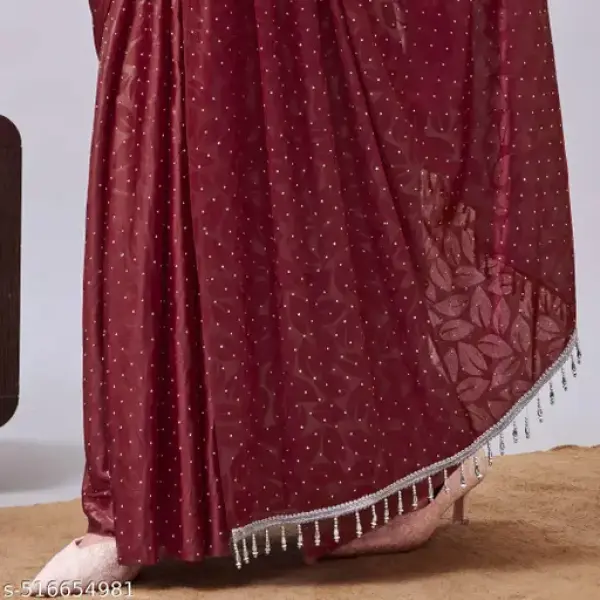 Women's Stone Work Saree