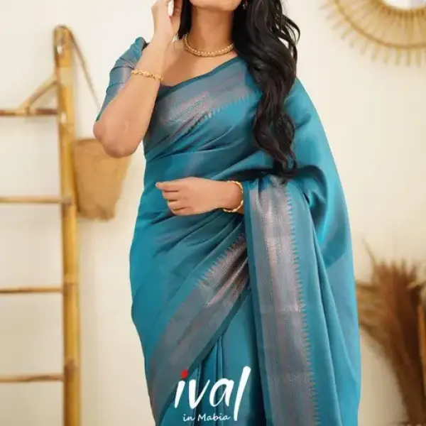 Women's Soft Lichi Silk Saree