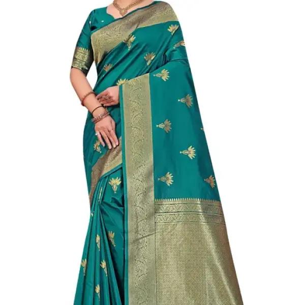 Women's Banarasi Kanjivaram Silk Saree