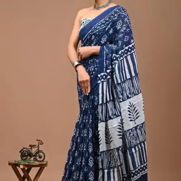 Women's PURE COTTON Saree
