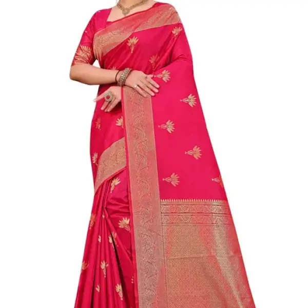 Women's Banarasi Kanjivaram Silk Saree