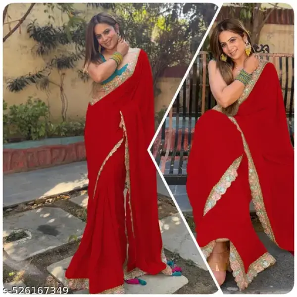 Women's Trending Georgette Saree
