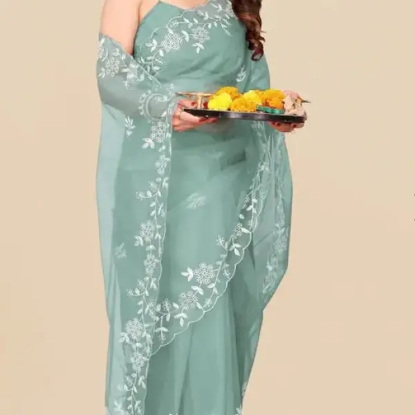  Superb Premium Quality Party Wear Twill Saree