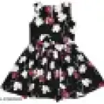 Girls Frock yellow and Black
