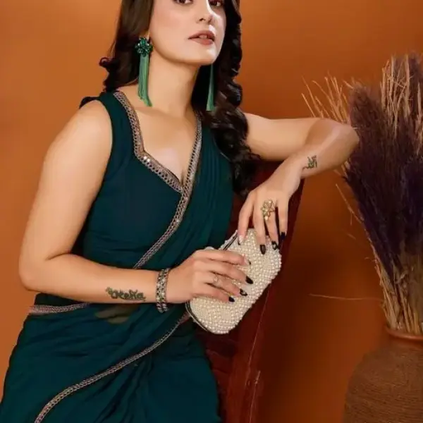 Embellished Bollywood Georgette Saree