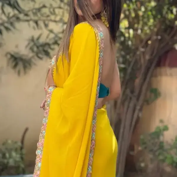 Women's Trending Georgette Saree