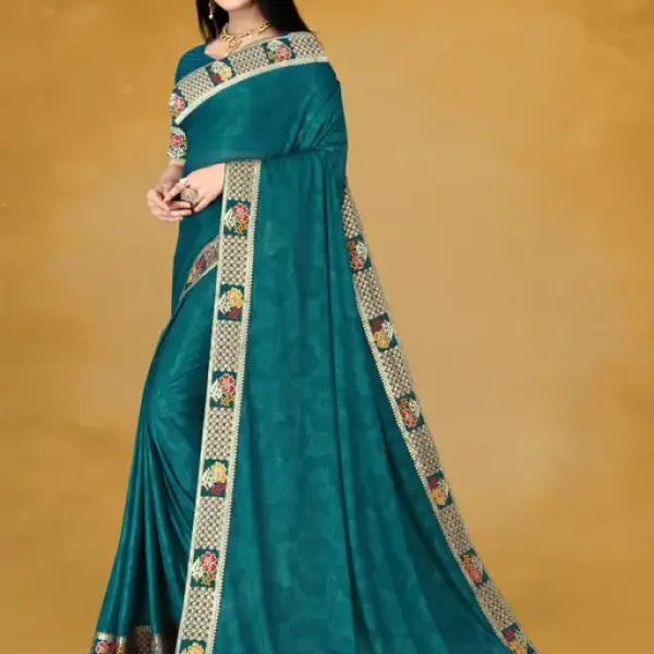  JAY AMBEY FABRICS NEW PARTY WEAR DESIGNER SAREE