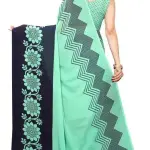  Kanooda Prints Fancy Women's Georgette Printed Saree