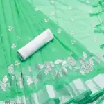 Women's New Fancy Embroidery Saree