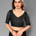  Designer Net Saree