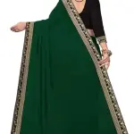  NEW GEORGETTE FENCY SAREE