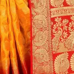 Women's cotton silk multicolour Saree