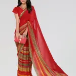  Daily Wear - Printed - Georgette Saree