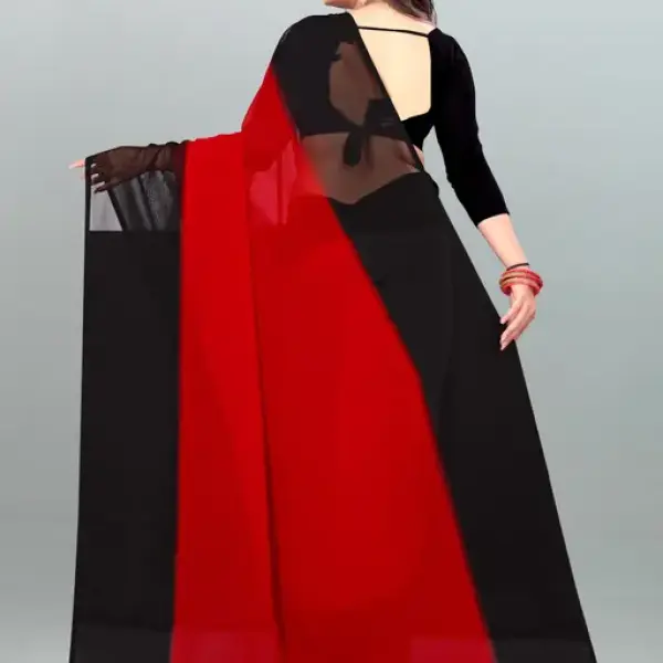 Anand Sarees - Dyed - Shaded- Georgette Saree