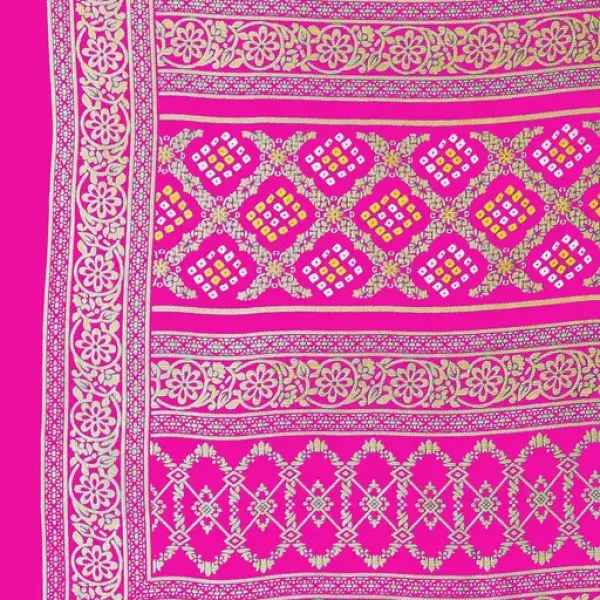 Printed Daily Wear Georgette Saree