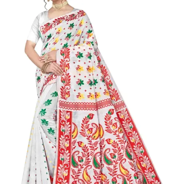 Women's Cotton Silk Blend Saree