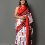 Jaipuri Printed Soft Cotton Saree