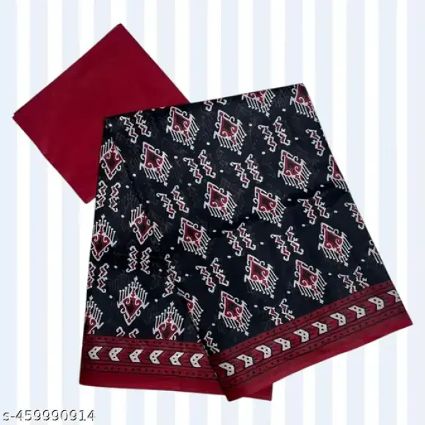  ETHNIC PURE COTTON MULMUL SAREE