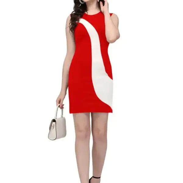 V neck long wear stylish casual formal party wear