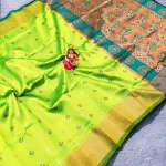 Women's Kanchipuram Paithani saree