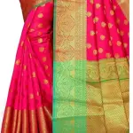 Banarasi designer silk rich pallu saree