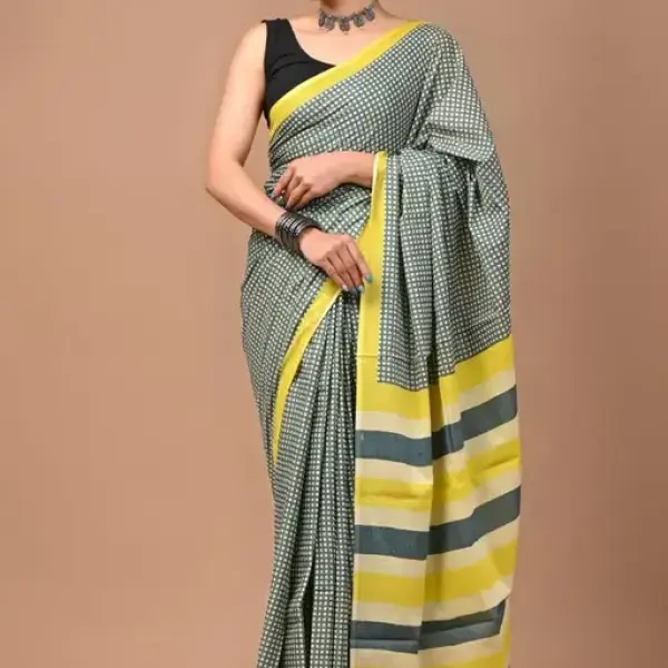 SOFT COTTON Printed Saree