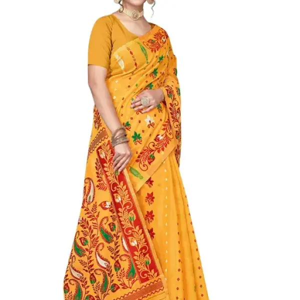 Women's Cotton Silk Blend Saree