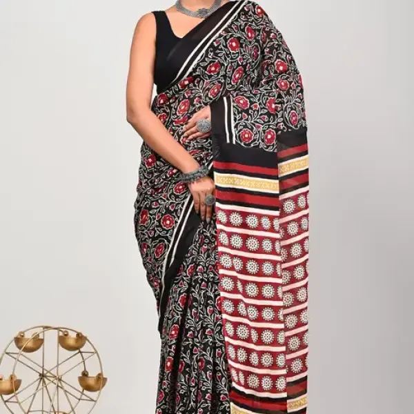 Women's PURE COTTON Saree