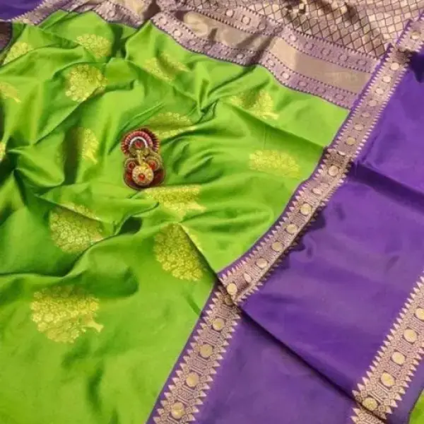 Regal and Timeless Handwoven Kanjivaram Silk Saree