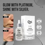 QUAT 24K Platinum Silver Nicotinamide Liquid Skin Serum  (30 ml)