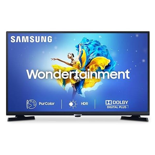 Samsung 80 cm (32 Inches) Wondertainment Series HD Ready LED Smart TV UA32T4340BKXXL (Glossy Black)