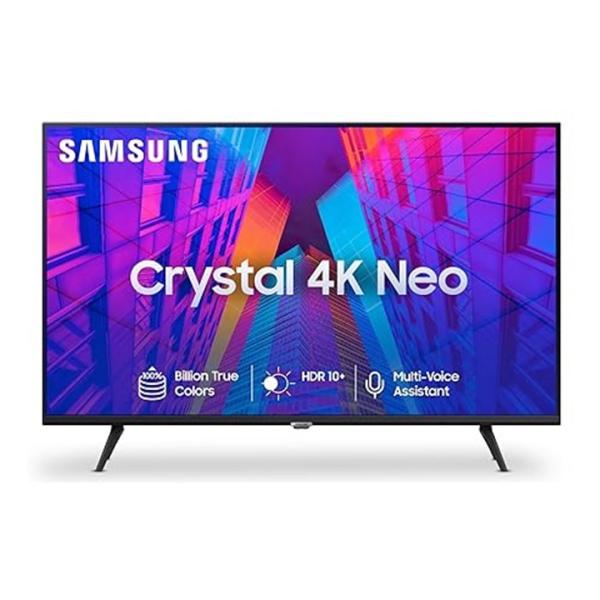 Samsung 108 cm (43 inches) Crystal 4K Neo Series Ultra HD Smart LED TV UA43AUE65AKXXL (Black)