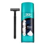 Gillette Sensitive Skin Shave Foam And Disposable Razor