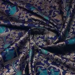  Seagreen Rich Banarasi Saree
