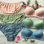 Women Half Cup Wirefree Regular Wear Bra